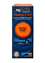 Load image into Gallery viewer, My One Extra Wide and Long Condoms - 10 Pack
