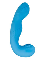Load image into Gallery viewer, My Secret G-Spot Rechargeable Silicone Vibrator with Clitoral Stimulator
