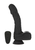 Load image into Gallery viewer, Naked Addiction Rotating and Thrusting Vibrating Rechargeable Silicone Dong - Chocolate