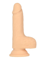 Load image into Gallery viewer, Naked Addiction Silicone Rechargeable Thrusting Dildo with Remote Control - Vanilla - 6.5in
