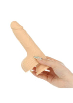 Load image into Gallery viewer, Naked Addiction Silicone Rechargeable Thrusting Dildo with Remote Control
