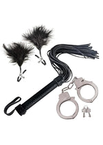 Load image into Gallery viewer, Nasstoys Bondage Whip,feather and Cuffs