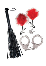 Load image into Gallery viewer, Nasstoys Bondage Whip,feather and Cuffs