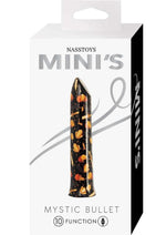 Load image into Gallery viewer, Nasstoys Mini&#39;s Mystic Rechargeable Bullet - Black/Gold
