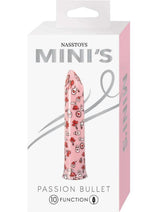 Load image into Gallery viewer, Nasstoys Mini&#39;s Passion Rechargeable Bullet - Multicolor/Pink

