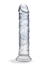 Load image into Gallery viewer, Naturally Yours Gala Dildo 6in - Sparkling - Clear
