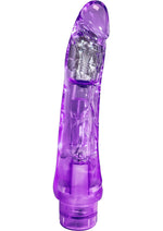 Load image into Gallery viewer, Naturally Yours Mambo Vibrating Dildo - Purple - 9in

