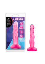 Load image into Gallery viewer, Naturally Yours Mini Dildo - Pink - 5.75in
