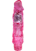Load image into Gallery viewer, Naturally Yours Wild Ride Vibrating Dildo - Pink - 9in
