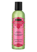 Load image into Gallery viewer, Naturals Massage Oil Strawberry Dreams - 2oz

