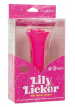 Load image into Gallery viewer, Naughty Bits Lily Licker Mini Flower Flicker Rechargeable Silicone Vibrator - Pink