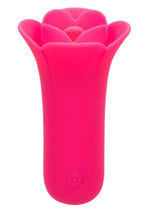 Load image into Gallery viewer, Naughty Bits Lily Licker Mini Flower Flicker Rechargeable Silicone Vibrator - Pink