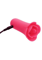 Load image into Gallery viewer, Naughty Bits Lily Licker Mini Flower Flicker Rechargeable Silicone Vibrator