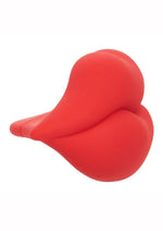 Load image into Gallery viewer, Naughty Bits Muah Silicone Rechargeable Mini Vibrator - Red

