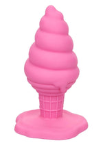 Load image into Gallery viewer, Naughty Bits Yum Bum Ice Cream Cone Silicone Butt Plug - Pink