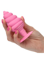 Load image into Gallery viewer, Naughty Bits Yum Bum Ice Cream Cone Silicone Butt Plug