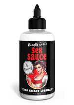 Load image into Gallery viewer, Naughty Jane&#39;s Sex Sauce Extra Creamy Lubricant - Clear - 8oz
