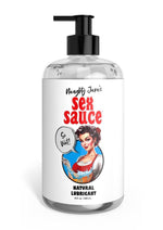 Load image into Gallery viewer, Naughty Jane&#39;s Sex Sauce Natural Lubricant - Clear - 16oz
