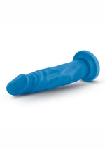 Load image into Gallery viewer, Neo Dual Density Dildo - Blue/Neon Blue - 7.5in
