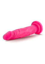 Load image into Gallery viewer, Neo Dual Density Dildo - Neon Pink/Pink - 7.5in
