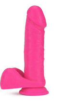 Load image into Gallery viewer, Neo Dual Density Dildo - Neon Pink/Pink - 8in
