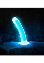 Load image into Gallery viewer, Neo Elite Glow In The Dark Tao Silicone Dual Dense Dildo
