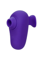 Load image into Gallery viewer, Neon Vibes The Kissing Vibe Rechargeable Silicone Clitoral Stimulator - Purple
