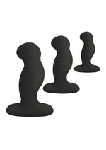 Load image into Gallery viewer, Nexus Anal Starter Kit Sillicone Anal Plugs - Black - 3 Piece