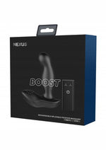 Load image into Gallery viewer, Nexus Boost Rechargeable Silicone Prostate Massager with Remote Control - Black
