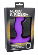 Load image into Gallery viewer, Nexus G-Rider+ Rechargeable Silicone Vibrator - Purple
