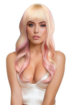 Load image into Gallery viewer, Nicki Premium Stylable Wig - Light Pink