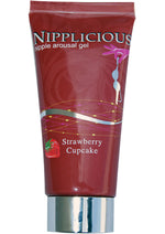 Load image into Gallery viewer, Nipplicious Nipple Arousal Gel Strawberry Cupcake - 1oz
