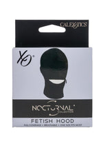 Load image into Gallery viewer, Nocturnal Collection Fetish Hood - Black