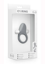 Load image into Gallery viewer, Noje C1 Rechargeable Silicone Cock Ring - Slate

