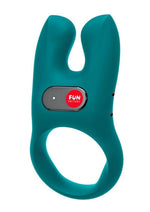 Load image into Gallery viewer, Nos Silicone Vibrating Couples Cock Ring - Deep Sea - Blue
