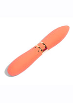 Load image into Gallery viewer, Nu Sensuelle Deux Silicone Rechargeable Bullet - Coral/Orange/Rose Gold
