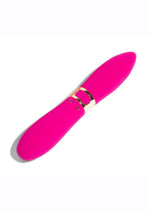 Load image into Gallery viewer, Nu Sensuelle Deux Silicone Rechargeable Bullet - Magenta/Pink/Rose Gold
