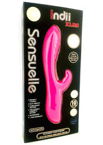 Load image into Gallery viewer, Nu Sensuelle Indii Xlr8 Rechargeable Silicone G-Spot Rabbit Vibrator - Pink