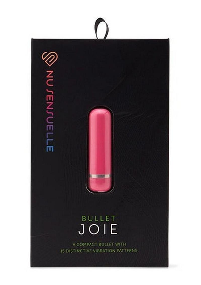 Nu Sensuelle Joie Rechargeable Silicone Bullet - Pink