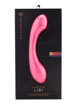 Load image into Gallery viewer, Nu Sensuelle Libi Flexible Rechargeable Silicone G-Spot Vibrator - Deep Pink/Pink