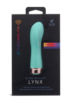 Load image into Gallery viewer, Nu Sensuelle Lynx Rechargeable Silicone Bullet with Nitro Motor - Blue/Tiffany Blue
