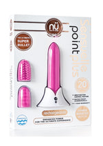 Load image into Gallery viewer, Nu Sensuelle Point Plus Rechargeable Silicone Bullet - Pink

