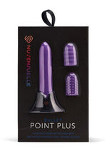 Load image into Gallery viewer, Nu Sensuelle Point Plus Rechargeable Silicone Bullet - Purple
