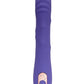 Nu Sensuelle Roxii Rechargeable Silicone Wand with Roller Motion - Purple/Ultra Violet