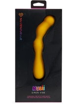 Load image into Gallery viewer, Nu Sensuelle Siren Nubii Bendable Rechargeable Silicone G-Spot Vibe - Yellow
