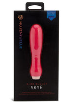 Load image into Gallery viewer, Nu Sensuelle Skye Velvet Touch with Turbo Rechargeable Silicone Bullet - Hot Pink/Pink
