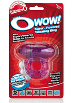 Load image into Gallery viewer, O Wow Vibrating Ring - Purple
