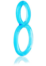 Load image into Gallery viewer, Ofinity Super Stretchy Double Silicone Cock Ring Waterproof
