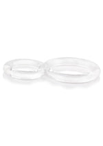 Load image into Gallery viewer, Ofinity Super Stretchy Double Silicone Cock Ring Waterproof
