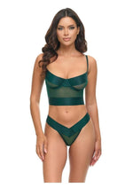Load image into Gallery viewer, Oh LA LA Cheri Gia Bustier - Green - Large/XLarge - Set